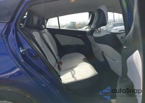 2017 Toyota Prius Four Touring from USA, damaged, VIN JTDKARFU5H3531368